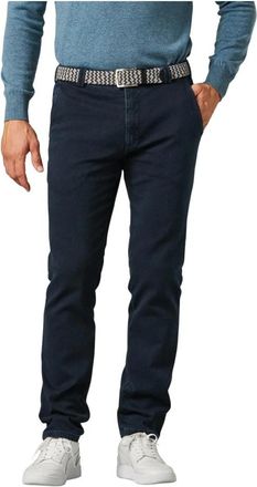 Meyer Bonn 4566 Modern Fit - Heren - Chinos - Blauw - W24 - Broeken