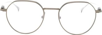 Dita Eyewear round-frame glasses - unisex - Titanium - 49 - Grey