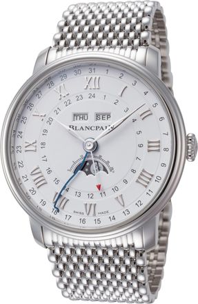 Blancpain Villeret Quantieme Complet Mens 40.5mm Automatic Watch