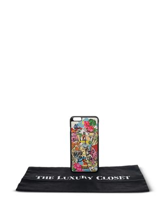 Dolce & Gabbana iPhone 6/6S hoesje met grafische print - Blauw