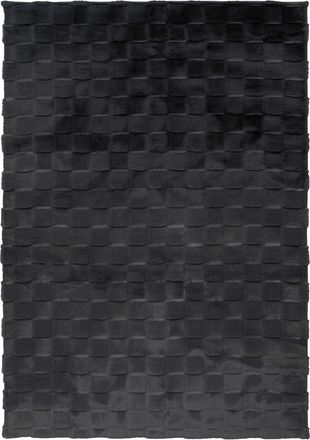LALEE Hochwertiger Hochflor Design Teppich Soul - Graphite