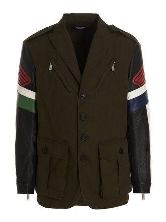 Dsquared2 Green Honda Biker Blazer
