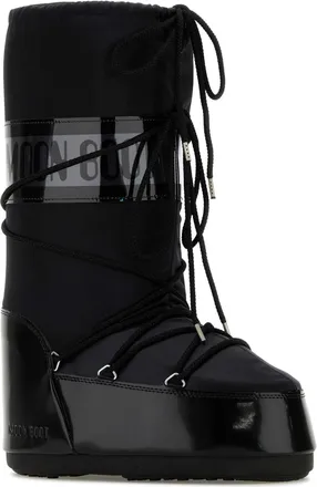 Moon Boot Icon Glance Boots - Black