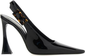 Saint Laurent Black Calfskin High Heel Womens Pumps