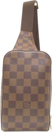 Louis Vuitton Damier Canvas Ebene Damier Canvas Sling Bag (Pre-Owned)