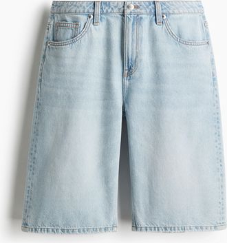 H&M Bermuda-Jeansshorts in Regular Fit - Blue