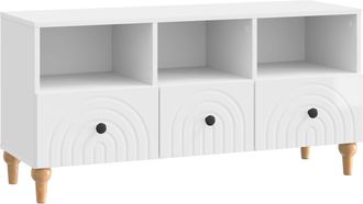 vidaXL Mueble De Tv 102 X 34,5 X 50 Cm Alto Brillo Vidaxl