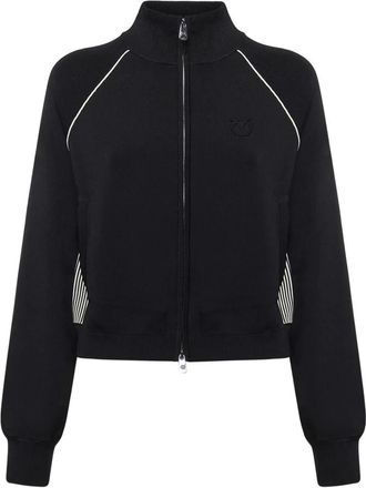 Pinko Zip-throughs - Dames - Vesten met rits - Zwart - XS - Hoodies & sweatvesten
