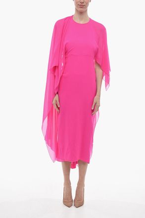 Stephan Janson Maxidress in Seta COSIMA con Maniche a Pipistrello Stephan Janson
