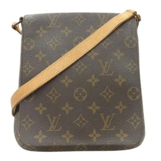 Louis Vuitton Pre-owned Cross Body Bags, female, Brown, Size: ONE SIZE Pre-owned Vintage Cross Body Bag