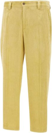 BRIGLIA 1949 Pantaloni PortofinoS a coste con tasche - Giallo