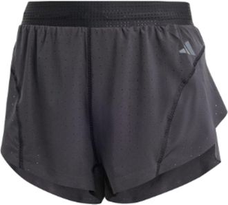 adidas (WMNS) adidas Adizero Running Split Shorts Asia Sizing Black IK9708