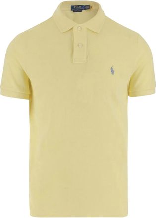 Polo Ralph Lauren Polo in cotone con ricamo logo - Giallo