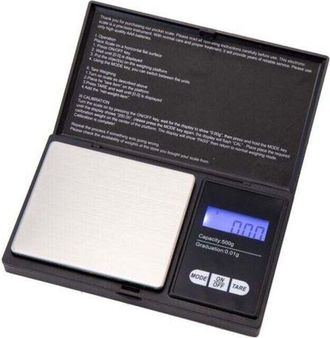 OEM Balanza Digital De Precisi&oacute;n Con Plataforma De 500 G X 0,01 G, Balanza Para Alimentos Y Joyer&iacute;a, Con Pantalla Lcd Retroiluminada