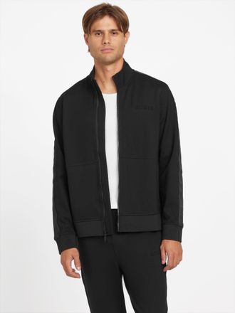 Guess Genaro Logo-Tape Zip Jacket