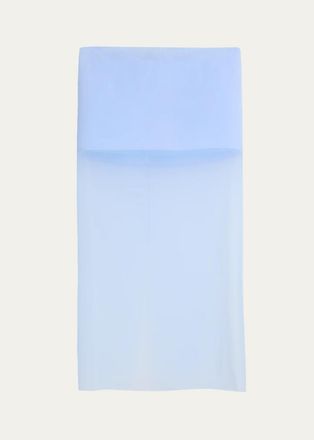 Marc Jacobs Low-Waist Sheer Maxi Skirt