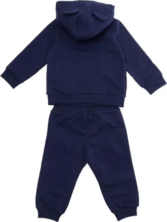 Moschino Unisex Tracksuit Blue Baby Cotton Sets