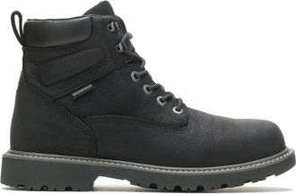 Wolverine Floorhand W10691 Mens Black Leather 6 Waterproof Work Boots ZAP2350