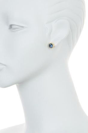 Kate Spade New York gold-tone bezel set crystal stud earrings in Montana at Nordstrom Rack