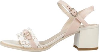 Nero Giardini Elegant High Heel Sandalen - Dames - Sandalen met hakken - Beige - 37 EU - Schoenen