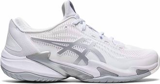 Asics Womens Court Ff3 Sneaker In White Pure Silver