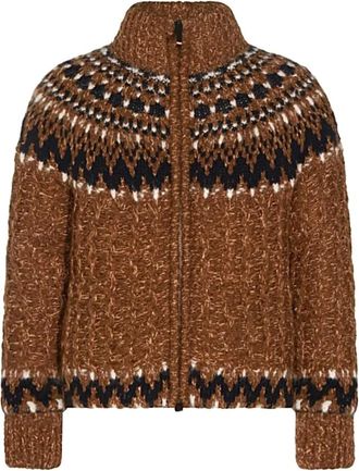 Moncler Truien & Vesten, Heren, Bruin, M, Giacca