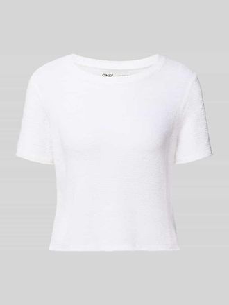 Only Regular Fit Strickpullover mit kurzen &Auml;rmeln Modell SUNNY in Offwhite, Gr&ouml;&szlig;e XL