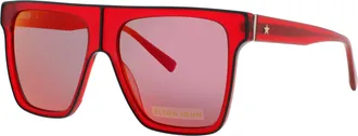 Elton John Sunglasses Red