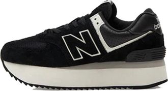 New Balance (WMNS) New Balance 574+ Black White WL574ZAB