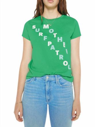Mother Boxy Goody Goody Surf Patrol T-Shirt In Green