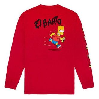 Vans Mens Vans Simpson Crossover Long Sleeves Red VN0A4RTN17A