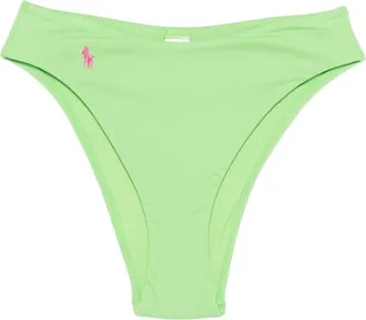 Polo Ralph Lauren Green Logo Bikini Bottom Swimwear