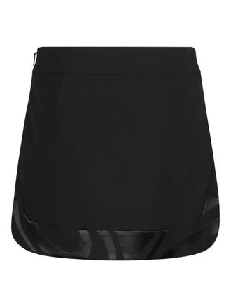 Pucci patterned mini skirt - Zwart