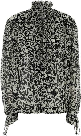 Dries Van Noten Printed Viscose Catya Blouse