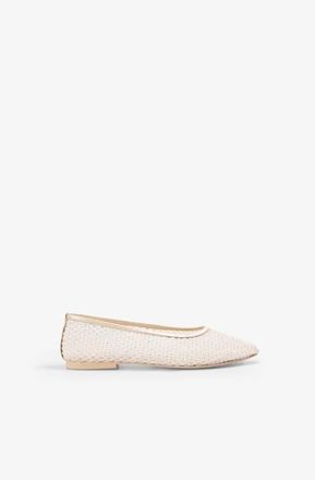 Scalpers Brilliant Ballerina in Natural at Nordstrom, Size 41