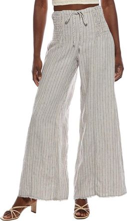 Xcvi Blanc Wide Leg Linen Pant