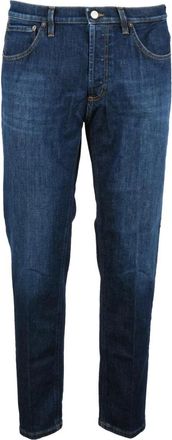 Dondup Jeans, Heren, Blauw, W36, Katoen, Brighton Slim-fit Jeans