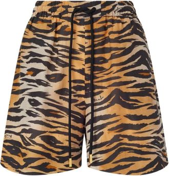 Pinko Shonda Shorts - Dames - Korte Broeken - Veelkleurig - S - Katoen - Korte Broeken