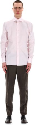 Ermenegildo Zegna Trofeo Knitted Cotton Shirt