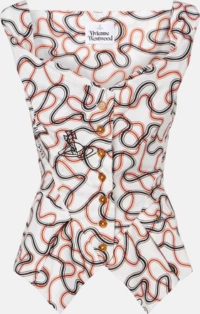 Vivienne Westwood Monday printed cotton vest