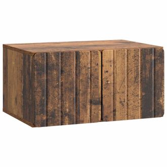 vidaXL Mueble Para Tv De Pared Madera Envejecida 59,5 X 41 X 30 Cm Vidaxl
