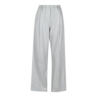 Liviana Conti Broeken, Dames, Grijs, XS, Elegante Broek met Modern Ontwerp