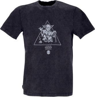 Element Yoda Star Wars Tee Zwart T-Shirt - Heren - T-shirts - Zwart - XL - Katoen - Tops