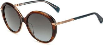 Rag & Bone RNB1075/S EX4/9O Womens Sunglasses Brown Size 56