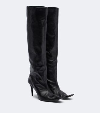 Khaite Botas altas Marlene de piel