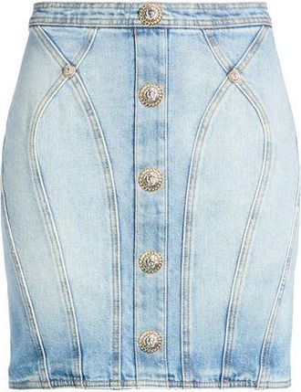 Balmain BOTTOMWEAR - Gonne jeans su YOOX.COM