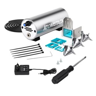 OEM Kit De Asistencia De Aire, Flujo De Aire Ajustable De 10 A 30 L/min, Compatible Con Grabadoras L&aacute;ser, Nivel De Ruido De 60 Db, Dimensiones De 20 X 15 