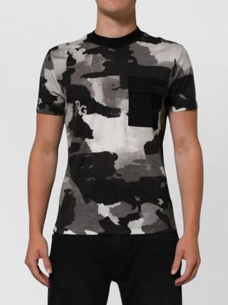 Dolce & Gabbana camouflage short-sleeve t-shirt