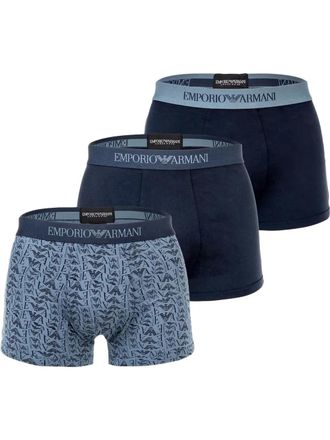 Emporio Armani Heren Boxershorts Pakket x3 Eagle
