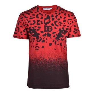 Dolce & Gabbana Heren, Tops, Rood, Maat: M Katoen